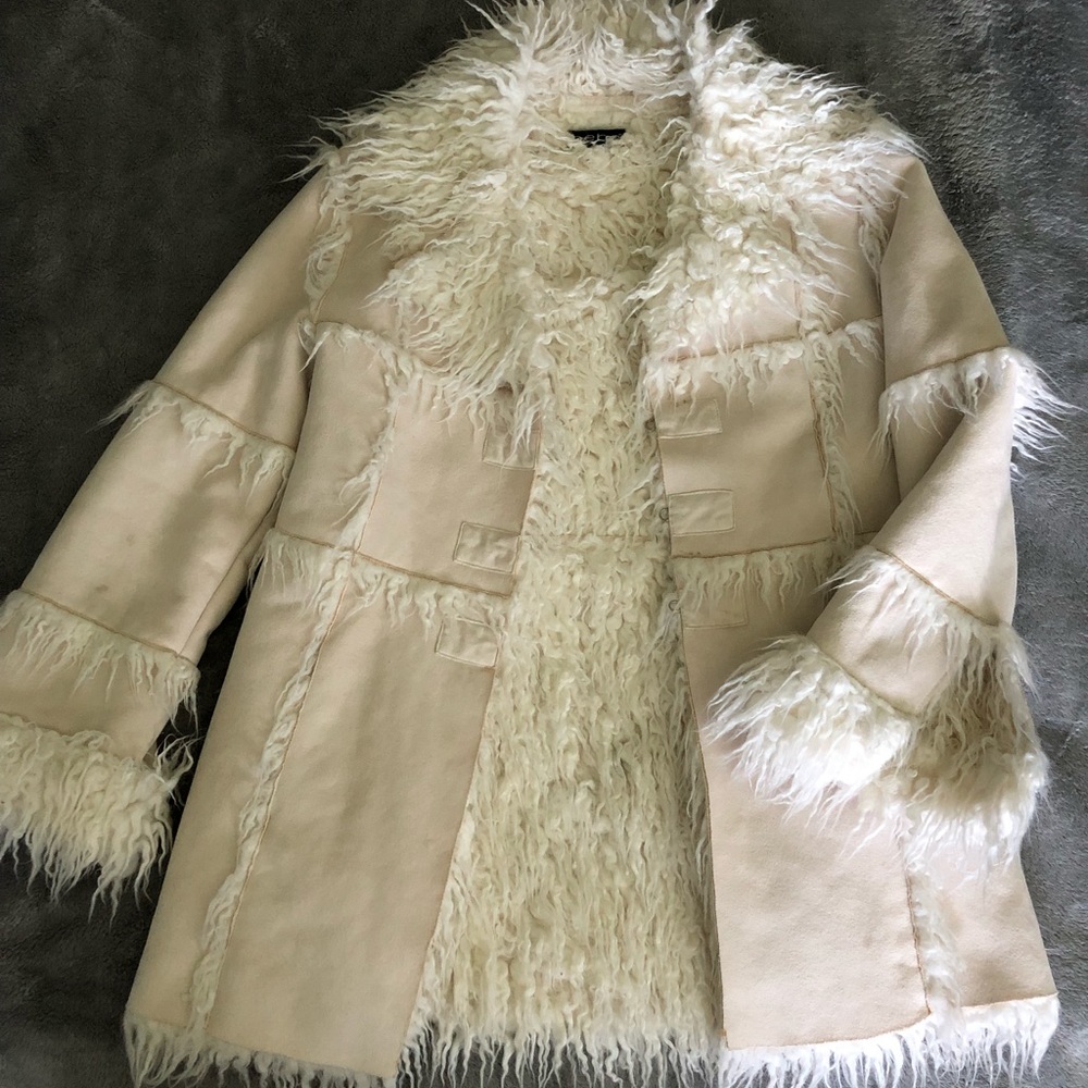 bebe Sherpa jacket